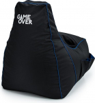 Game Over Twilight Princess videom&auml;ngud Bean Bag Indoor Living Room Side Pockets for Controller Headset Holder Ergonoomiline disain p&uuml;hendunud m&auml;ngijale (Cerulean Blitz)