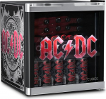 &deg;CUBES AC/DC minik&uuml;lmik 48 L - klaasukse ja vahetatava uksehingega joogik&uuml;lmik Vaikne ja energias&auml;&auml;stlik (39 dB) Sobib ideaalselt baari, kontorisse ja m&auml;ngude m&auml;ngimiseks Kultuslik disain rokif&auml;nnidele.