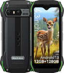 Blackview vastupidav nutitelefon N6000SE, 4,3-tolline QHD+, 12GB RAM + 128GB ROM, Octa-Core, 13MP + 8MP, 3700mAh, Android 13/NFC/Fingerprint/Face ID/Google Lens/4G Dual SIM/Arcsoft 9.0/Corning Gorilla Glass