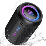Tiksounds Bluetooth-k&otilde;lar, v&auml;ike muusikakast, Bluetooth 5.4, 15 W v&otilde;imas bass, 12 tundi aku kestvusega, TWS Stereo Surround, IPX7 veekindel, v&auml;lisk&otilde;lar spordi/pidu/reisi jaoks.