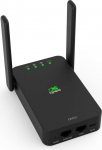 InHand Networks CR202-Lite 4G LTE ruuter 3000 mAh akuga, kaasaskantav WLAN-ruuter SIM-kaardi pesaga, pilvihaldus, VPN, Cat4 mobiiliradio M2M, IoT, kodukontori, ehitusplatsi ja telkimise jaoks.