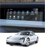CDEFG &uuml;hildub Porsche Taycan 2020-2024 2025 navigatsiooniekraani kaitsekilega 6H kriimustuskindel 10,9-tolline GPS-ekraanikaitsekile Turbo GT 4S tarvikute pakett 2 (s&otilde;itjaistme)