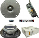 1 CIARE HT200 Dome Tweeter Dome Tweeter 60 Watt RMS 100 Watt Max 9,00 x 8,00 cm 90 x 80 mm 3,6 x 3,2 tolli Impedants 8 Ohm 90 dB Home Pack of 1