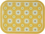 Platzdeckchen Platzset Abwischbar 2 St&uuml;ck doppelseitige Western-Tischsets aus Leder, w&auml;rmeisolierend und verbr&uuml;hungssicher, Moderne Home-Party-Tischsets