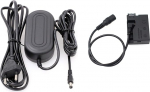 HangTon LP-E8 Dummy Battery Power Supply Kit for Canon EOS Rebel T5i T4i T3i T2i, 700D 650D 600D 550D, Kiss X6 X5 X4 DSLR Camera (DR-E8 and Adapter)