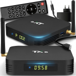 Retoo Android TV Box TX6 koos kaugjuhtimispuldiga | Media Streaming Client | 4GB RAM, 32GB ROM | HDMI, Miracast, HDR, Quad-Core AllWinner H6, 2.4GHz WiFi, Ethernet, USB 3.0, Smart MALI-T720 graafikakaart.