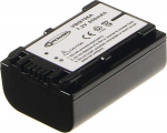 2-Power VBI9706A 7,2 V 650 mAh aku Sony Handycam FDR-AX100, PJ675 ja PJ680 videokaameratele - must