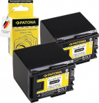 2x aku BP-820 Canon HF-G30 | Canon XA20 | Canon XA25 | LEGRIA HF G30 | G25 | G20 | G10 | M30 | M31 | M32 | M40 | M41 | M300 | M301 | M400 | S10 | S11 | S1400 jaoks