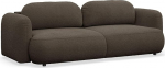 Selsey diivan magamisfunktsiooniga ja voodikastiga, 253 x 110 cm, pruun buklee, diivanvoodi ja diivan DL automaatikaga, suur diivanvoodi 165 x 205 cm, 3-kohaline diivanvoodi, polsterdatud diivan koos panipaigaga.