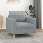 Homgoday diivan, diivanvoodi, elutuba, kaasaegne diivan, Chaise Longue diivan elutuppa, kontorisse, magamistuppa, &otilde;ues aia diivanid, helehall, 60 cm kangas