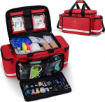 Trunab Emergency Bag, Professional Doctor's Bag, Rescue Bag Emergency Accessories, First Aid Bag Empty for Rescue Workers, Medical Staff, First Answer