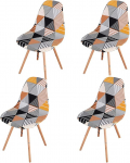 Highdi toolikatted komplekt 4 s&ouml;&ouml;gitoa Jacquard Stretch s&ouml;&ouml;gitoa toolide kate eemaldatav pestav toolikate universaalne k&ouml;&ouml;gitoolide kate Elegantne toolikate elutuppa