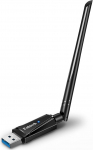 Foktech WiFi Dongle AC1300 802.11AC traadita v&otilde;rgu WiFi adapter kahesagedusliku 2.4GHz/5GHz suure v&otilde;imsusega antenniga lauaarvutile, s&uuml;learvutile, mis toetab Windows 10/8.1/8/7/Vista/XP, Mac OS 10.9-10.15.