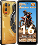 Blackview Fort 5 v&auml;litingimustes kasutatav mobiiltelefon ilma lepinguta Android 16, 248g/10.7mm Ultra-Thin ehitusplatsil mobiiltelefon, 6.78 tolli 120Hz, 108MP + 50MP + 13MP &ouml;&ouml;n&auml;gemine, 36GB + 256GB/2TB v&auml;litingimustes