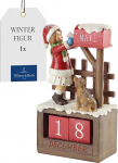 Villeroy & Boch - Talvine kollaaž aksessuaar kalendrit&uuml;druk, v&auml;rviline, 12,5 x 8 x 22,5 cm