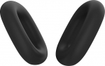 AWINNER AirPods Maxiga &uuml;hilduv k&otilde;rvaklapi &uuml;mbris, pestav pehme silikoonist kaitseraam, AirPods Maxi t&auml;ielik kate, must
