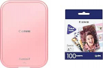 Canon Zoemini 2 Mini fotoprinter mobiilne kaasaskantav reisitasku ja ZP-2030 originaal tsinkfoto paber 100 lehte Zoemini kiirfotokaamerale