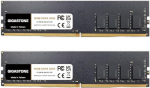[DDR4 RAM] Gigastone Desktop RAM 32GB (2x16GB) DDR4 RAM 32GB DDR4-2666MHz PC4-21300 CL19 1.2V UDIMM 288 Pin/Pin puhverdamata mitte-ECC arvutim&auml;lu RAM (ainult PC Desktop)