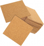 60 isekleepuva korgiplaadi alusplaadi pakk korgiplaatide alusplaatidest korgiplaatide alusplaatide alusplaat laua servade kaitse lauanurkade kaitse stucco voodipesu ruudukujuline alusplaat kleepuv korgiplaat Miss Cork Brick (korgiplaat)