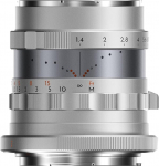 Thypoch Simera 28mm f/1.4 Vollformat RF Mount Objektiv f&uuml;r Canon RF, MF Kompakt Lichtstark Objektiv Kompatibel mit APS-C Canon RF-Mount Silber