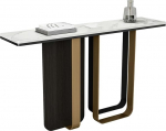 Moderner Konsolentisch f&uuml;r den Eingangsbereich, Akzenttisch f&uuml;r Wohnzimmer, Flur und Foyer, dekorativer Flurtisch (51,1" x13,8 x33,5) - stilvolle Eingangsm&ouml;bel