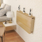 Schwimmende Wand montiert Klapptisch f&uuml;r Arbeitszimmer Schlafzimmer Badezimmer Balkon platzsparendes Design mit mit mit mit mitme Gr&ouml;&szlig;enoptionen
