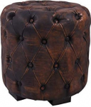 unbekannt Retro Cube Stool Chesterfield Pouf Vintage Foot Stool Stool Fha018 Palazzo Exclusive