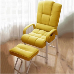 Modernne Lounge Lounge tool koos jalatoega &Uuml;ksik diivan Club Ottomani komplekt v&auml;ikestesse ruumidesse elutoas v&otilde;i kontoris kollane