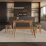 Krok Wood Paris s&ouml;&ouml;gilaud t&auml;ispuidust tammepuust 75 x 50 x 75 cm
