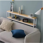 Moderner Konsolentisch mit rechteckiger Basis, Wandfl&auml;chen, seitlicher Flur, Eingangsbereich, Konsolensofatisch hinter dem Couchtisch, schmaler Konsolentisch, Konsolentisch, 2-stufiger Beist