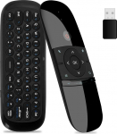 Air Mouse Remote Control IR-&otilde;ppefunktsiooniga, Air Mouse Remote Control 6-teljelise g&uuml;roskoobi, klaviatuuri ja hiire funktsiooniga, Nvidia Shield/Android TV Box/Smart TV/PC/Projektor/HTPC jaoks