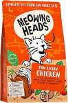 Meowing Heads Dry Cat Food - Paw Lickin' Chicken - 100% looduslik kana ja kala ilma kunstlike l&otilde;hna- ja maitseaineta, hea tervislikule seedimisele, 4 kg