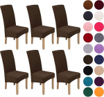 Colorxy Spandex kangast Stretch s&ouml;&ouml;gitool Slipcovers Home Decor Set of 4