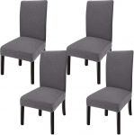 GoodtoU s&ouml;&ouml;gitoa toolikatted, komplekt 4, s&ouml;&ouml;gitoa toolikatted, 4 Pack, Stretch toolikatted k&ouml;&ouml;gi, s&ouml;&ouml;gitoa, hotelli jaoks, komplekt 4 (Hall)