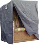 Vries de Devries Classic Beach Basket All Year Round Cover XL pol&uuml;ester/PVC kangas PU pinnakattega, veekindel, neutraalne