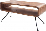 invicta INTERIOR Alpha disainer kohvilaud 100 cm Sheesham puidust laud elutoa laud Retro t&auml;ispuidust