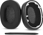 Ersatz-Ohrpolster Kompatibel mit Sony WH-1000XM6 Kopfh&ouml;rer mit Ger&auml;uschunterdr&uuml;ckung, Eisseidenstoff, hohe Dichte, Ger&auml;usch-Memory-Schaum, zus&auml;tzliche Dicke
