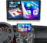OiLiehu 4G+64G 8 Kern Qualcomm Snapdragon Android 15 Autoradio f&uuml;r FIAT Panda 2003-2012 CarPlay Android Auto Autoradio Mit Bildschirm 9" mit Bluetooth FM RDS GPS WiFi SWC DSP