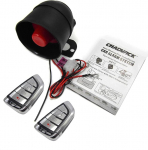 Autosignalisatsioon, universaalne autoh&auml;ire kaitses&uuml;steem 2 kaugjuhtimispuldiga, 7-tasemeline tundlikkus, 12V vargusvastane (CW-8131)