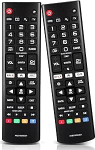 Universaalne kaugjuhtimispult LG Smart TV OLED NanoCell QNED UHD LED 3D, LG originaalpuldi asendaja, &uuml;hildub k&otilde;igi LG TV mudelite ja seeriatega (2 tk)