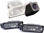 Kalakus Super Starlight Pro HD auto tagurduskaamera parkimisabi 8IR &ouml;ise n&auml;gemisega 170&deg; laia nurga veekindel parkimiskaamera VW Phaeton Passat Skoda Golf 6 EOS Lupo Polo Seat Leon Amarok jaoks