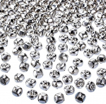 Zhanmai Klimpern j&otilde;ulukellad, 300 t&uuml;kki Craft Bells, DIY kellad p&auml;rgade, p&uuml;hade kodu ja j&otilde;ulukaunistuste jaoks (h&otilde;bedane, 0,5 tolli)