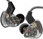 keephifi CCZ Melody In-Ear k&otilde;rvaklapid juhtmega k&otilde;rvaklapid ilma mikrofonita IEM HiFi Bass koos 1DD 1BA k&otilde;rvaklappidega 4N OFC kaabel muusikutele lauljatele lava stuudio m&auml;ngimine