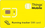 SIM-kaart GPS TRACKER RUNNING - Things Mobile - &uuml;lemaailmse v&otilde;rgu leviala ja mitme teenusepakkuja v&otilde;rk GSM/2G/3G/4G. Ei ole fikseeritud kulusid ega aegumist&auml;htaega. 10 &euro; krediit kaasas