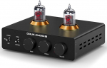 Douk Audio P7 Phono Preamp: ECC83 toru plaadim&auml;ngija eelv&otilde;imendi tasakaalustatud XLR v&auml;ljundiga, k&otilde;rgp&auml;&auml;sufilter, basside ja k&otilde;rguste reguleerimine, Bypass MM plaadim&auml;ngija jaoks, v&otilde;imendi.