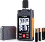 Dezibel Meter, TopTes TS-501B Sound Level Meter with 2.24" LCD Backlit A/C Weighted Range 30-130dB MAX/MIN Data Storage - Orange