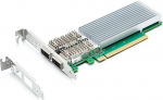 100GbE Converged Network Card with E810-CAM2 Controller, Dual QSFP28 Ports, PCIe 4.0 x16, Compare to E810-CQDA2