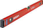 SOLA RedM 100 - Magnetic Spirit Level 100 cm - Strong Hold Thanks to Neodymium Magnets - Spirit Level with Magnet 100 cm - Patented Sola Focus Level - with Shock-Absorbing End Caps
