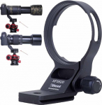 iShoot Tripod Clamp Tripod Ring Lens Mounting Tripod Holder Ring Support Ring Compatible with Fujifilm XF 55-200 mm f/3.5-4.8 R LM OIS & Fuji XF 70-300 f/4-5.6 R LM OIS WR, Arca Fit Plate