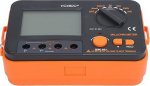 Tragbares Milliohmmeter, Tragbarer Widerstandstester, Gro&szlig;es LCD-Display f&uuml;r Einfache Datenaufzeichnung und -analyse
